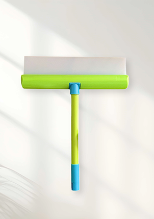 Raclette-vitre-silicone-modele-grand-30cm-acquawiper-verte