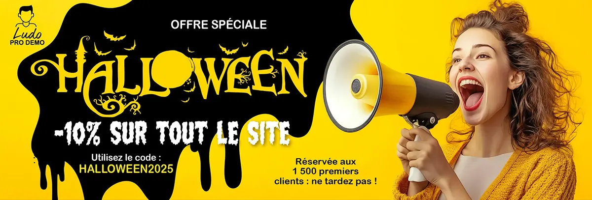 C'est Halloween 2025 - -10% sur tout le site