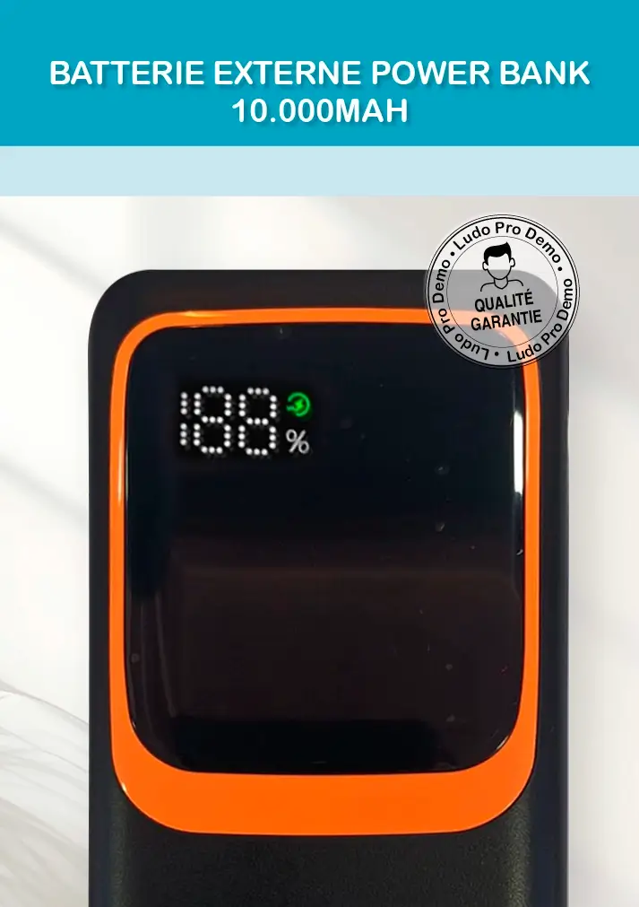 batterie-externe-Power-Bank-Noire-10000mAh